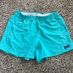 Turquoise Patagonia Shorts